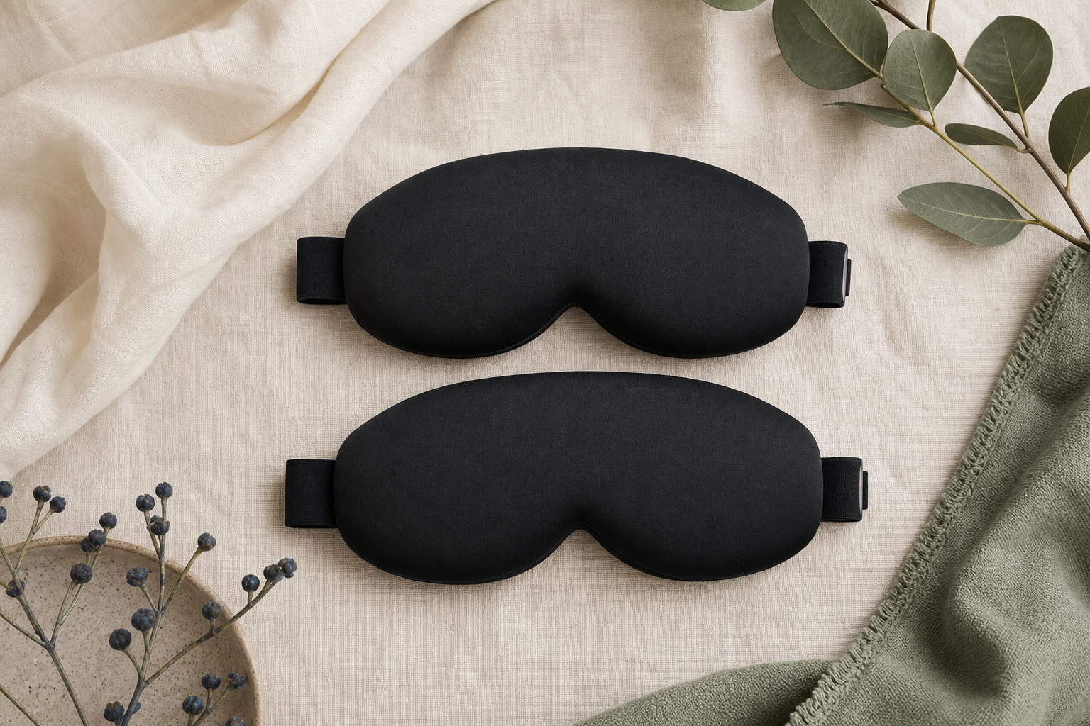 Weighted Sleep Mask — Couples 2-Pack